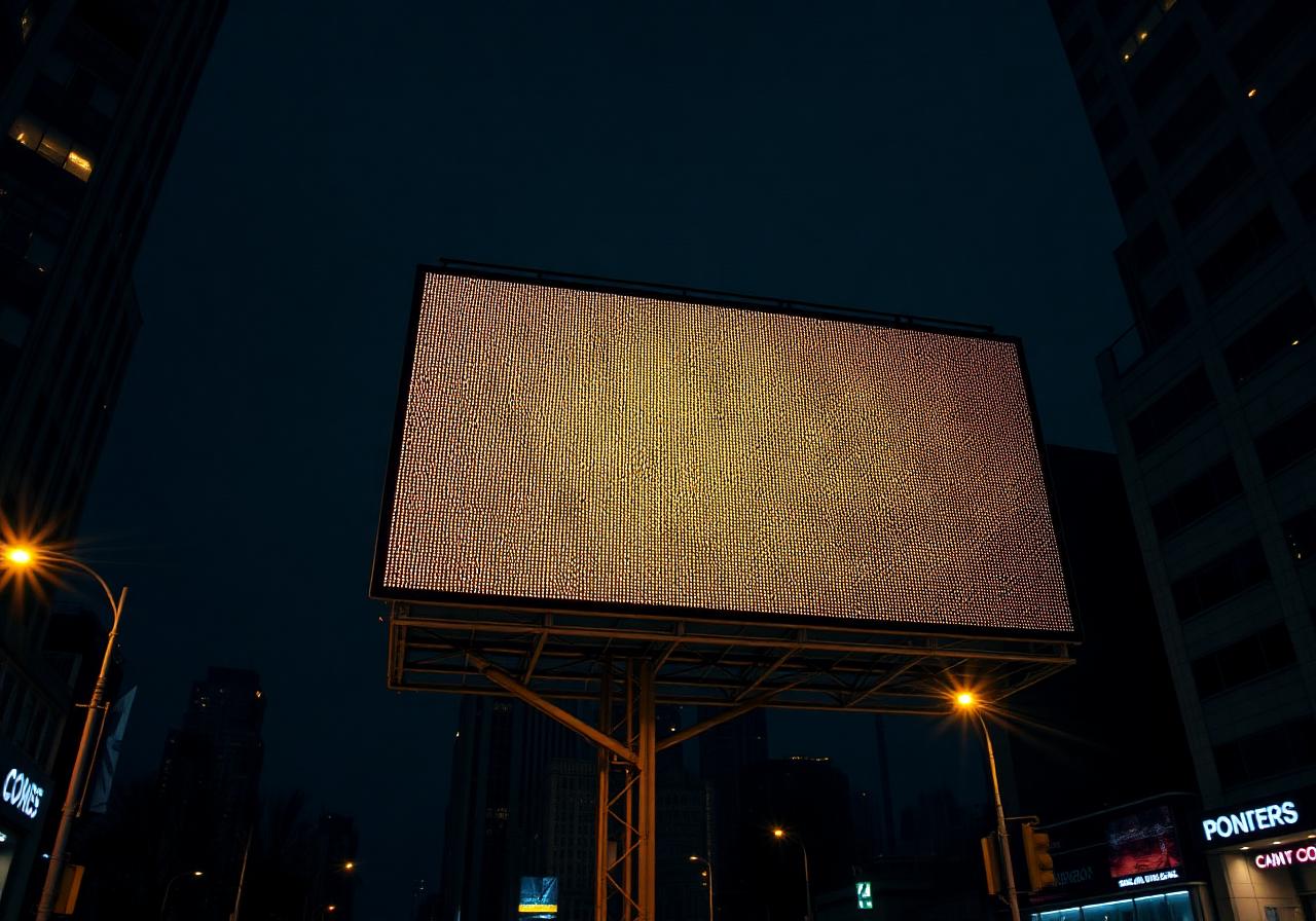 Painel de LED 4x2